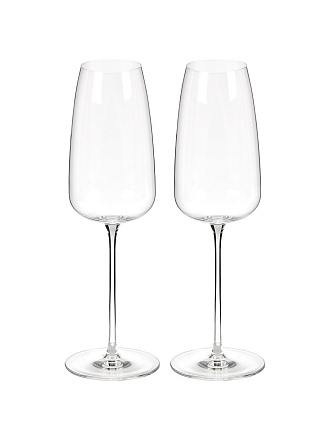 Бокал для шампанского, 360 мл, хрустальное стекло, 2 шт, Repast@Rona, Orbital, 63156