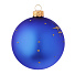 Елочный шар Новогоднее пожелание, в ассортименте, 8.5 см, стекло, 368-084 - фото 3