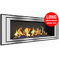Биокамин ZeFire Sirius 1200 Long со стемалитом и теплоизоляцией