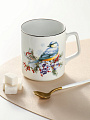 Кружка фарфор, 350 мл, Эльза Зимнее утро, Добрушский фарфоровый завод, 4С1932Ф34
