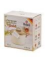 Кастрюля эмалированная сталь, 2.1 л, крышка стекло, ручки золото, RasheL, Gold, R-07716, кремовая, индукция - фото 6