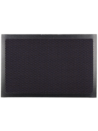 Коврик грязезащитный, 40х60х0.7 см, прямоугольный, сине-золотой, Mesh mat Комфорт, ComeForte, MM-05