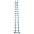 Лестница шарнирная 2 секции, 7 ступеней, алюминий, 4.4 м, 150 кг, телескопическая, Alumet, DTLH 2.2 - фото 4