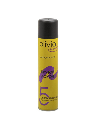 Лак для волос Olivia, Крутой локон, 250 мл