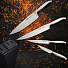 Набор ножей 4 предмета, нержавеющая сталь, рукоятка нержавеющая сталь, с подставкой, дерево, Taller, Блэксмит, 22087 - фото 4
