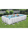 Бассейн каркасный Bestway, 549х274х122 см, Power Steel Rectangular, 56465, фильтр-насос, лестница, тент, 14812 л, поплавок-дозатор - фото 5