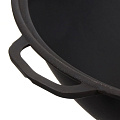 Казан чугун, 12 л, с крышкой, черный, Maysternya, V12C2Wok - фото 5