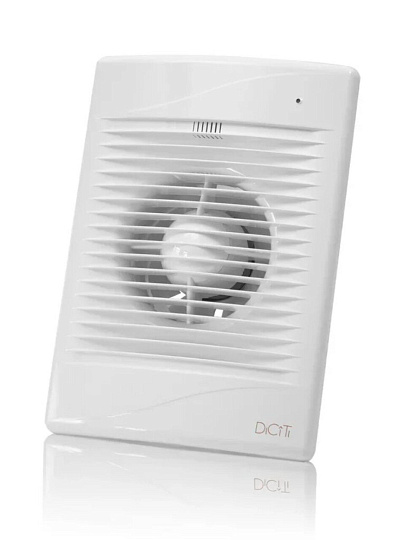 Вентилятор вытяжной настенный, ERA, установочный диаметр 100 мм, 16 Вт, 100 м³/ч, обратный клапан, STANDARD 4S C