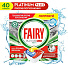 Капсулы для посудомоечной машины Fairy, Platinum Plus All in One Лимон, 40 шт - фото 7