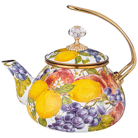 Чайник эмалированный Agness, серия Фландрия, 2,2л , 950-441