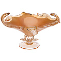 Блюдо на ножке white cristal &amp;quot;honey gondola small&amp;quot; 24см высота 16, 647-755 - фото 3