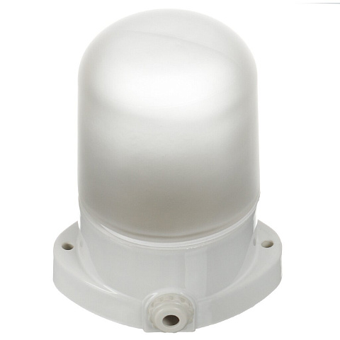 Светильник TDM Electric, НПБ400, 60 Вт, E27, на 1 лампочку, IP54, 11х11х13.5 см, для сауны и бани, 125 градусов, белый, SQ0303-0048