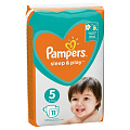 Подгузники детские Pampers, Sleep &amp;amp; Play Junior, р. 5, 11 - 16 кг, 11 шт, унисекс - фото 3