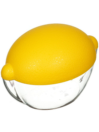 Контейнер пищевой для лимона пластик, 12х8.5х8.5 см, Альтернатива, М909