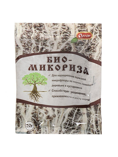 Удобрение Биомикориза, стимулятор корнеобразования, 20 г, Ортон