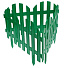 Забор декоративный пластмасса, Palisad, №4, 28х300 см, зеленый, ЗД04 - фото 6