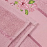 Набор полотенец 2 шт, 50х90, 70х140 см, 100% хлопок, 450 г/м2, Silvano, Цветы, сухая роза, Китай, D5-3 - фото 3
