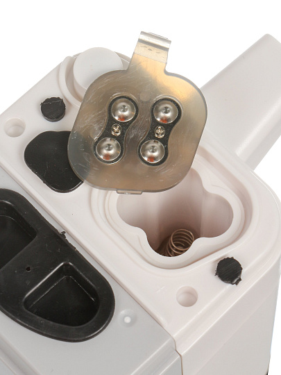 Дозатор для жидкого мыла, сенсорный, пластик, 7.3х7.3х18 см, 600 мл, пена, Y4-11252