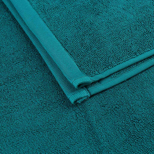 Полотенце банное 70х140 см, 100% хлопок, 550 г/м2, Chess Jacquard, Anilsan, морская волна, Турция, 18-483470140