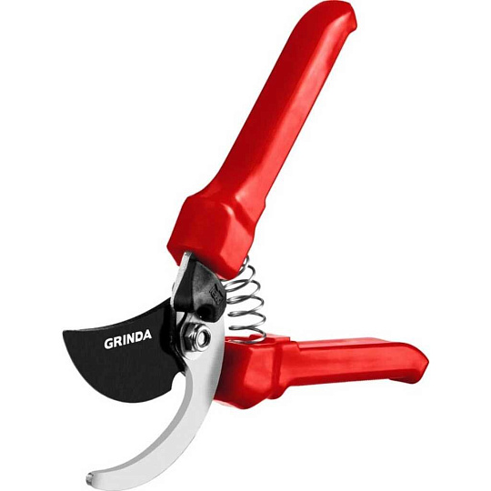 Секатор 200 мм, 15 мм, лезвие плоскостное, Grinda, G-33, рукоятка пластик, 40211_z02
