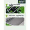 Качели 3-местные, 175х110х163 см, Green Days, раскладываются в кровать, до 200 кг, серая крыша - фото 19