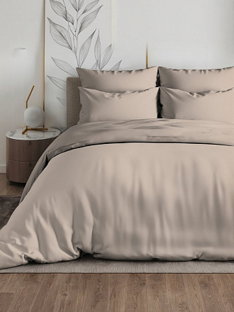 Постельное белье евро, простыня 216х240 см, 2 наволочки 70х70 см, 2 наволочки 50х70 см, пододеяльник 200х215 см, Silvano, сатин, Витаж