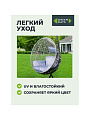 Качели садовые Кокон, 1-мест, 150 кг, Green Days, серые, ротанг, подушка светло-серая, YTHC027-18-3910 - фото 5