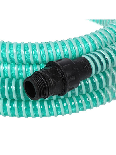 Шланг напорно-всасывающий, ПВХ, диаметр 25 мм, с обратным клапаном, Jemix, 7 м, WGH-SET-7