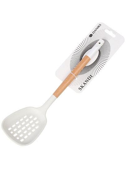 Шумовка бамбук, силикон, навеска, Daniks, Skandi, WFCFA-0037-6