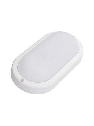 Светильник накладной светодиодный, Ecola, 12 Вт, 4200 К, IP65, 16х9х4 см, нейтральный белый свет, 200В, DPLV12ELC