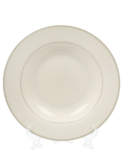 Тарелка суповая, фарфор, 23 см, круглая, Iconic, Fioretta, TDP691