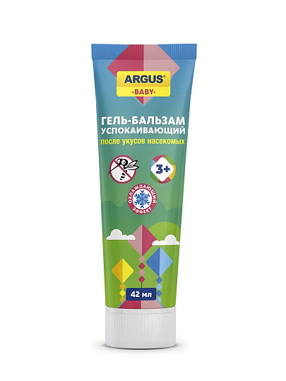 Гель-бальзам Argus, после укусов, Baby, 42 мл