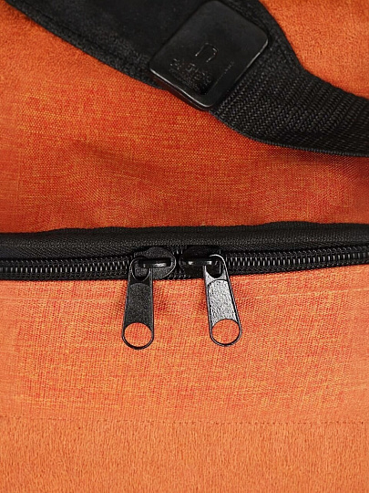 Термосумка 15 л, 31х17х28 см, полиэстер, алюминий, прямоугольная, терракотовая, UV-007/1