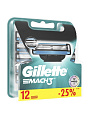 Сменные кассеты для бритв Gillette, Mach3, для мужчин, 12 шт - фото 10