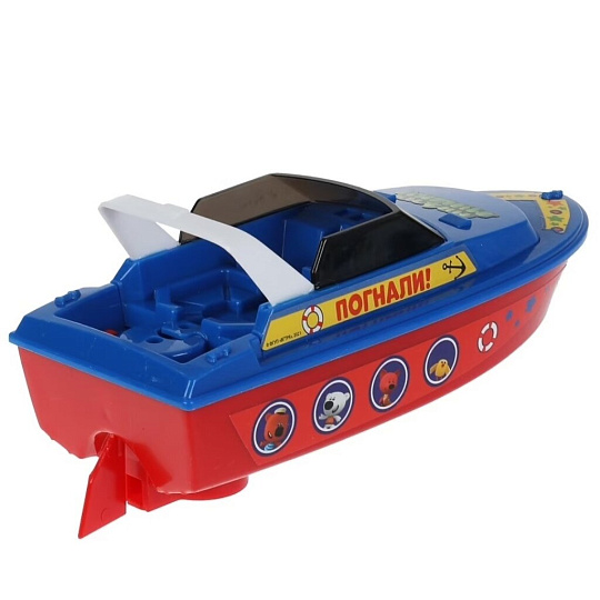 Катер игрушечный Технодрайв, Лабиринт Ми-ми-Мишки, 24.5х18.5х9 см, пластик, 2001B073-R2