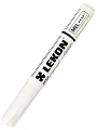 Маркер меловой для временной разметки, стираемый, белый, Lekon, Mel, 14594 - фото 2