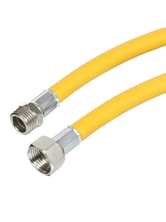 Подводка для газа 1/2''х1.5 м, г-ш, ПВХ, ELKA