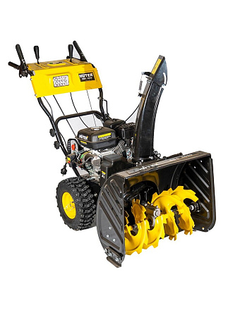 Снегоуборщик бензиновый, Huter, SGC 6000, 8 л.с., 62х54 см, скорость 6 вперед/2 назад, ручной/электрический стартер