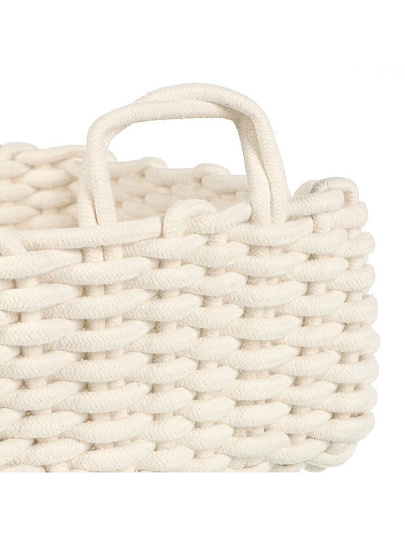 Корзина 34х28х15 см, прямоугольная, плетеная, Y4-8935