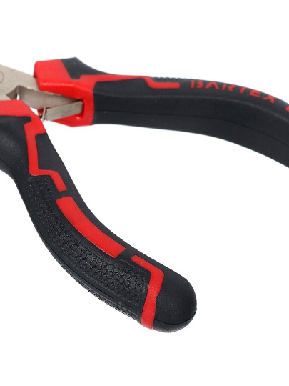 Тонкогубцы 130 мм, прямые, углеродистая сталь, Bartex, Профи Мини, 11063
