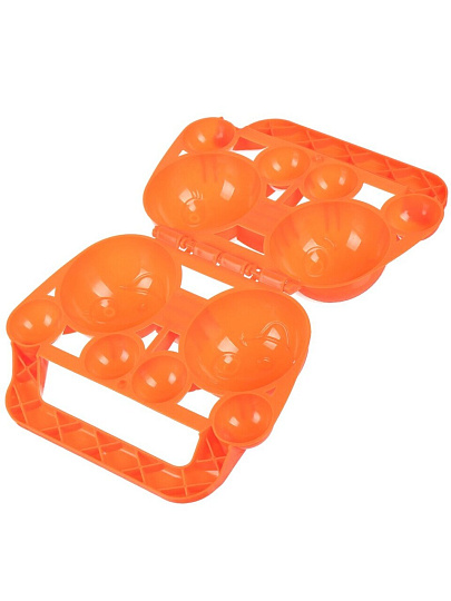 Форма для лепки из снега Микки Маус, 21х16 см, пластик, N010108