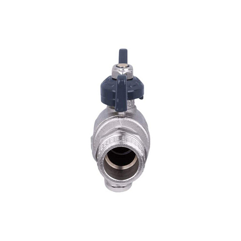 Кран водоразборный 3/4", со штуцером, ручка-бабочка, AquaLink