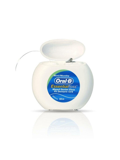 Зубная нить Oral-B, Essential floss мятная
