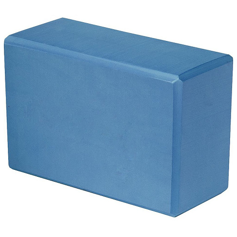 Блок для йоги Atemi, AYB02BE, 228x152x76, голубой, 00-00005949