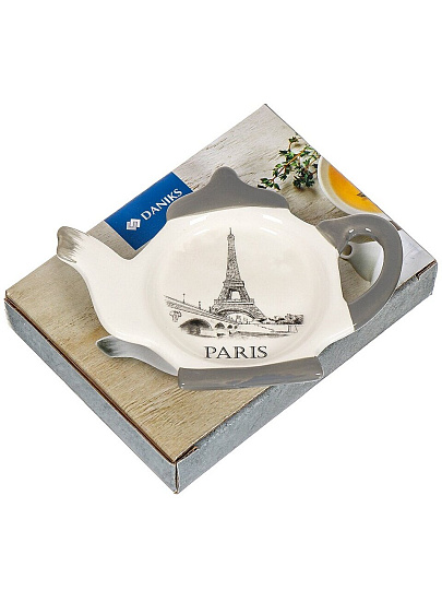 Подставка для чайных пакетиков, керамика, Daniks, Фьюжн