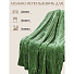 Плед 1.5-спальный, 150х200 см, велсофт жаккард, 100% полиэстер, Silvano, Полоски, зеленый, ST-316 - фото 11