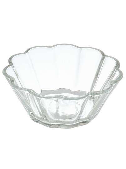 Салатник стекло, фигурный, 6 шт, 10х4 см, 0.15 л, Elinor, Kaveh, BL7323GCL