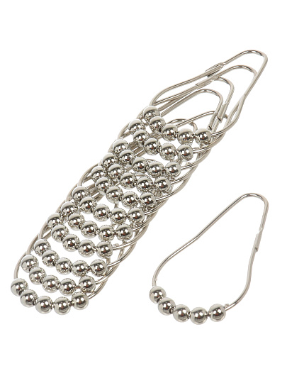 Штора для ванн 180х180 см, ПЭ, Серые круги, Y4-11133