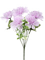 Цветок искусственный декоративный пасхальный, Георгин, 5 головок, 30 см, в ассортименте, FP226 - фото 5
