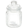 Банка для сыпучих продуктов, стекло, 0.25 л, с крышкой, Attribute, Fleur, ABF100W